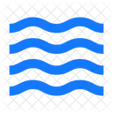 Olas Agua Oceano Icono