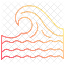 Olas Agua Mar Icono