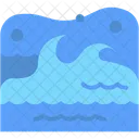 Olas Oceano Marea Icono