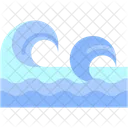 Onde De Tempete Ocean Vagues Icon