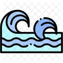 Onde De Tempete Ocean Vagues Icon