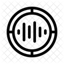 Onde Sonore Audio Frequence Icône