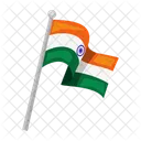 India Indio Bandera Icono