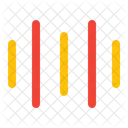 Ondes Sonores Ondes Musicales Barres De Son Icône