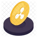 Ondulacao Criptomoeda Criptografia Icon