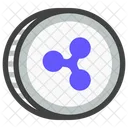 Ondulacao Xrp Moeda Ícone