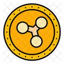 Criptomoeda Agua Plano De Fundo Icon