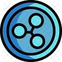 Ondulacao Moeda Ondulada Dinheiro Icon