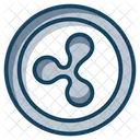 Moedas Onduladas Moeda Moeda Icon