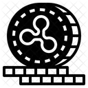 Ondulacao Criptomoeda Dinheiro Digital Icon