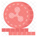 Ondulacao Criptomoeda Dinheiro Digital Icon