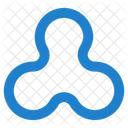 Ondulacao Blockchain Criptomoeda Icon