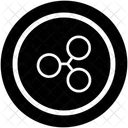 Ondulacao Criptomoeda Agua Icon