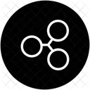Ondulacao Criptomoeda Agua Icon