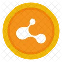Ondulacao Criptomoeda Plano De Fundo Icon