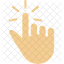 One Finger Click Icon