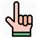 One Hand Hands And Gestures Icon
