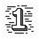 One First Number Icon