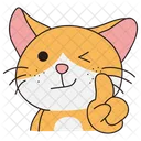 One Cat Cute Icon