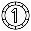 One Cent Coins Icon