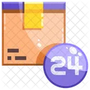 Hr One Day Delivery Box Icon