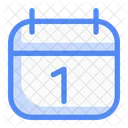 One Day Time Clock Icon