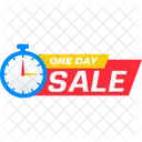 One Day Sale All Day Shopping Shopping Sale Icon