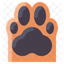 One Dog Paw  Icon