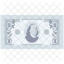 One Dollar Note  Icon