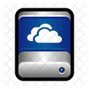 One Drive Cloud Dropbox Icon