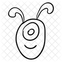 One Eyed Alien Alien Face Alien Head Icon