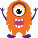 Eyed Goofy Comic Icon