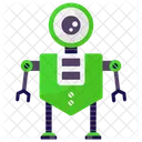 One Eyed Robot Monitoring Robot Mechanical Robot Icon