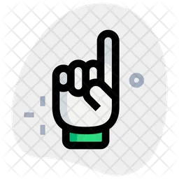 One Finger  Icon