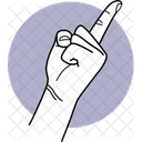 One Finger Finger Fingers Icon