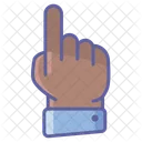 One Finger Hand Icon