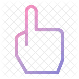 One finger  Icon