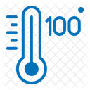 One Hundred Celsius Temperature Icon