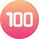 One hundred  Icon