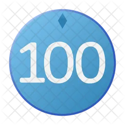 One hundred  Icon