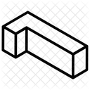 3 D One 3 D Number 3 D Digit Icon