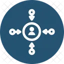 One Man Show Business Crew Business Group Icon