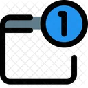 One Notification  Icon
