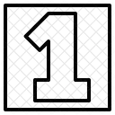 One Number  Icon
