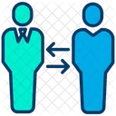 One On One Meeting  Icon