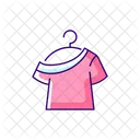 One Shoulder T Shirt  Icon