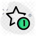 One Star Star Favorite Symbol