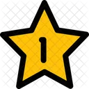 One Star Rating Review Icon
