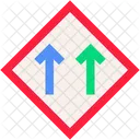 One Way  Icon