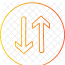 One way sign  Icon